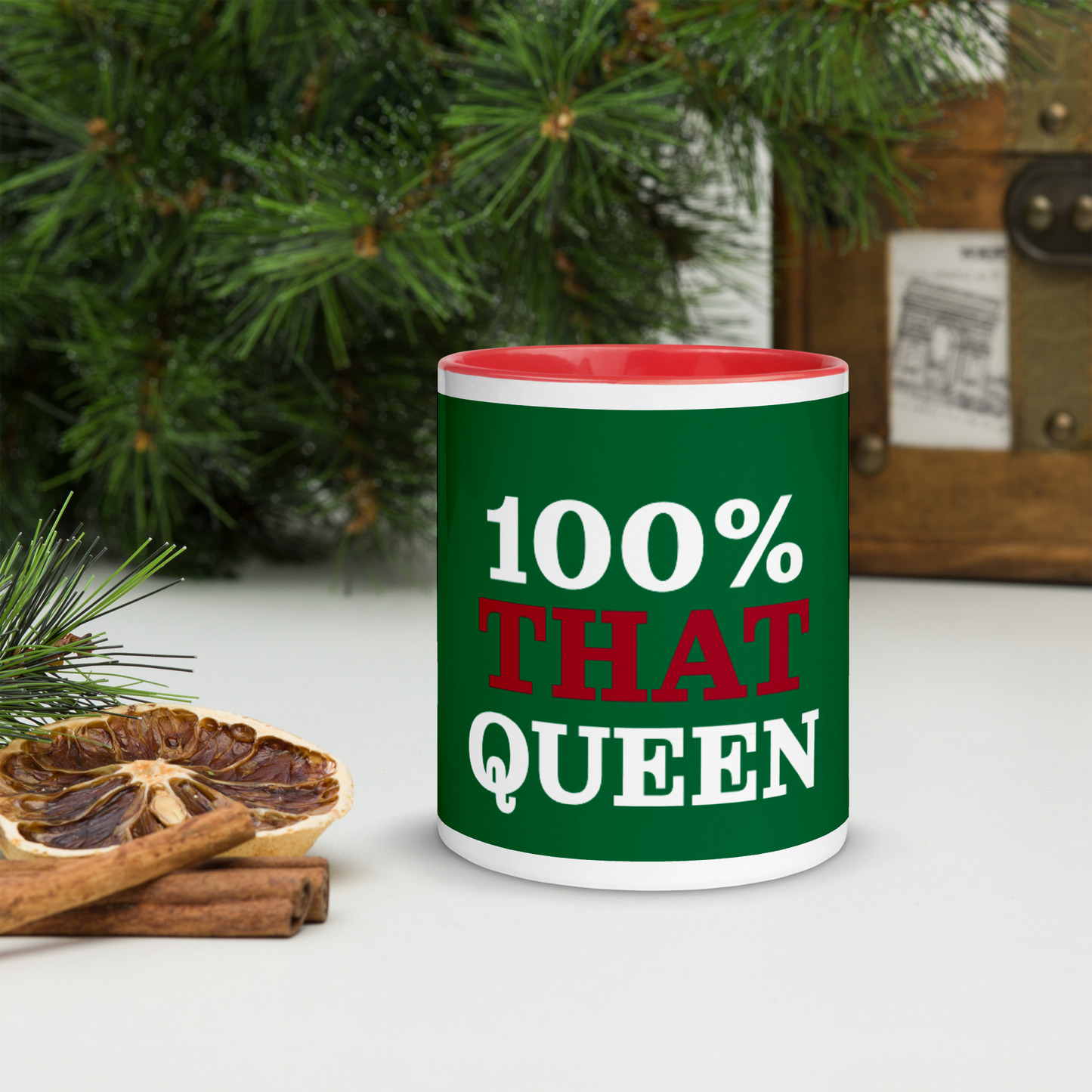 Queen Christmas Mug